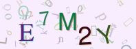 This is a captcha-picture. It is used to prevent mass-access by robots. (see: www.captcha.net)